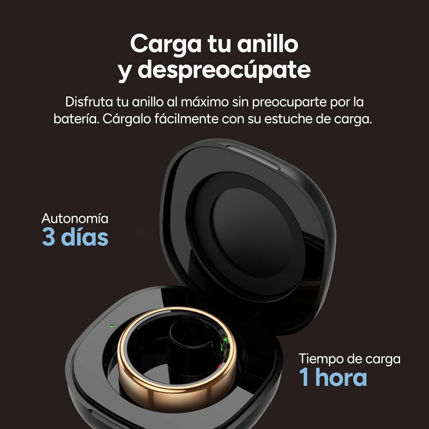 KSIX - Anello Intelligente per Uomo E Donna Con Monitoraggio Delle Attività, Passi E Calorie, Smart Ring Che Misura Ossigeno Nel Sangue, Cardiofrequenzimetro, Controllo Del Sonno, Anello Impermeabile